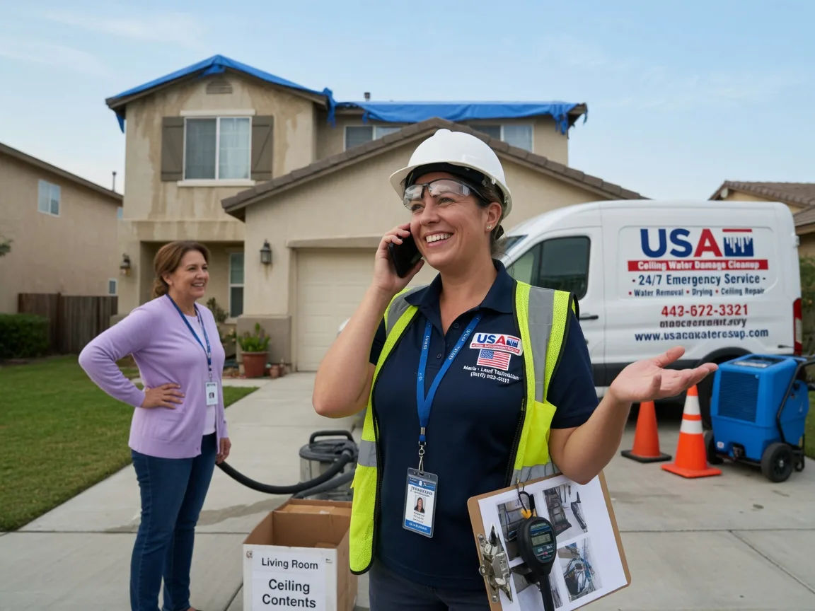 Ceiling Water Damage Restoration Hessmer, LA FAQs